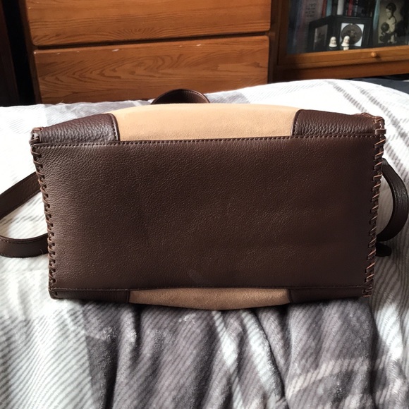 NWOT Talbots Suede/Leather Bag - Picture 5 of 8